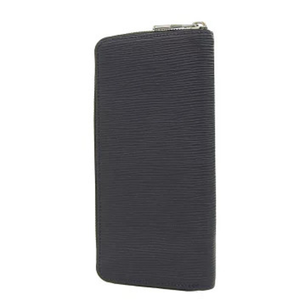 Louis Vuitton Epi Zippy Wallet Vertical Round Zipper Long Noir Black - Picture 2 of 8